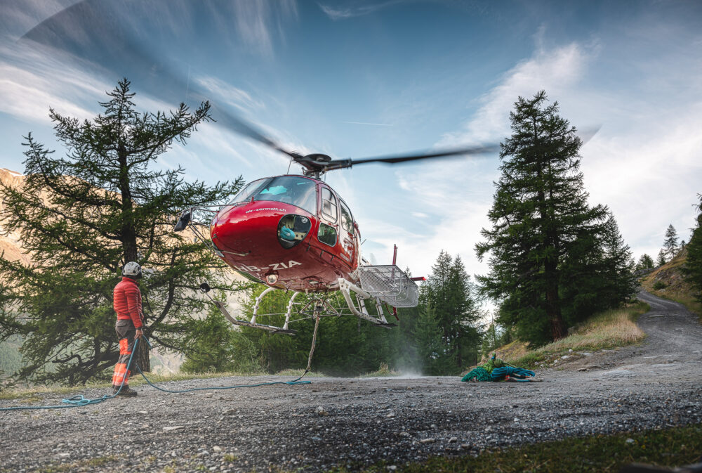 Reportage Air Zermatt Helikopter Wallis VaIais Christian Pfammatter Fotografie Visp